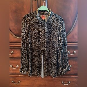 Johnny Was velvet top